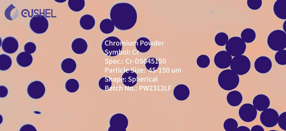 Spherical Chromium Powder, Cr, 99.9%, 45-150 um